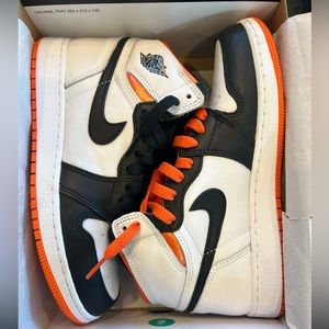 Nike Kids Shoes - Black and Orange